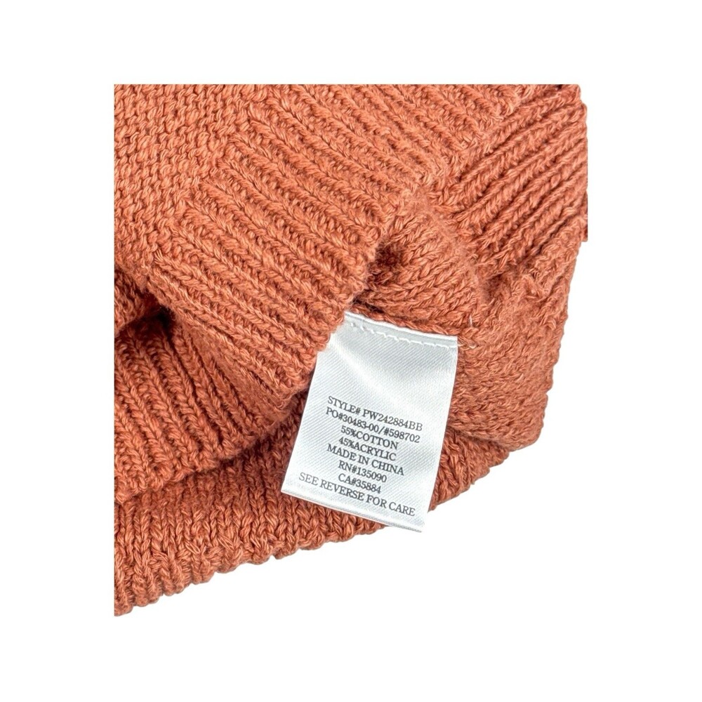 White Crow Horseshoe Knit Sweater Tank Top XL Western Boho NWT Rust Crop - Picture 6 of 8